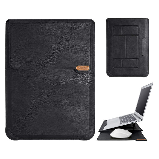 Nillkin Laptop Sleeve PU Leather for Razer 15" 15.6 Inch Acer Aspire 5, for HP Notebook 2020 Dell 15.6 Asus VivoBook 15 for Lenovo Samsung Laptop Chromebook, Notebook Bag Case Snag-Free Velcro…