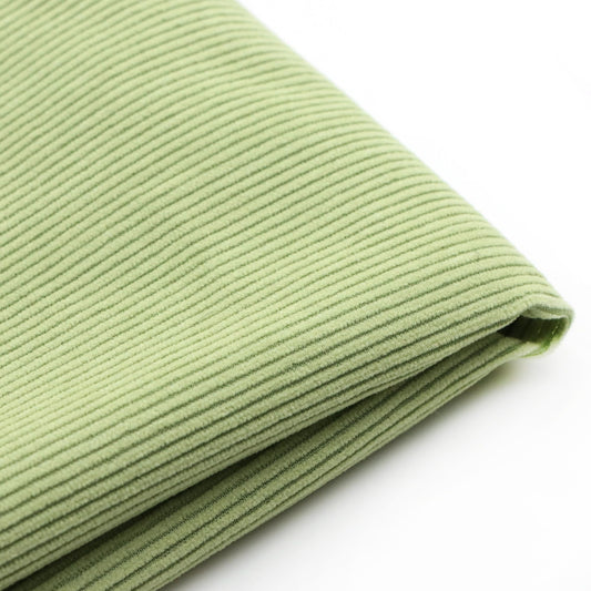 David accessories Corduroy Fabric 100% Polyester Fabric in Solid Color,39x58 Inches Wide,Soft Embroidery Quilting Material for Sewing Material Apparel Cloth (Grass Green)