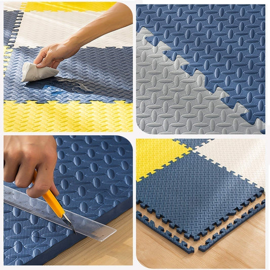 ALGFree Infant Crawling Mat EVA Soft Playmats Foam Puzzle Play Mat for Kids Childrens Toddler Living Rooms Yoga Gym Play Area Interlocking Floor Tiles, Free Combination