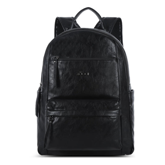 ZOCAI Large Leather Backpack Purse for Women – Vegan Retro Leather Travel Backpack for Women with Compartment, Multiple Pockets Roomy Large Capacity Daypack for Work Traveling.