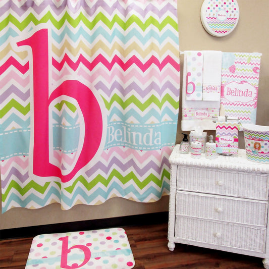 YouCustomizeIt Personalized Ladybugs & Chevron Tissue Box Cover