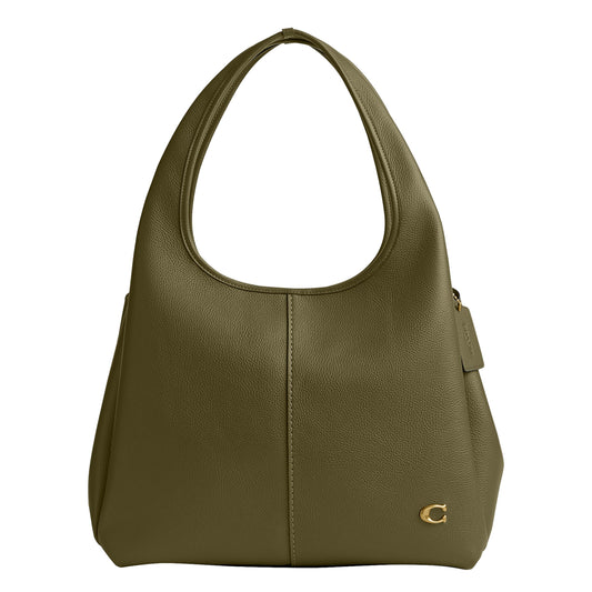 COACH Polished Pebble Leather Lana Shoulder Bag