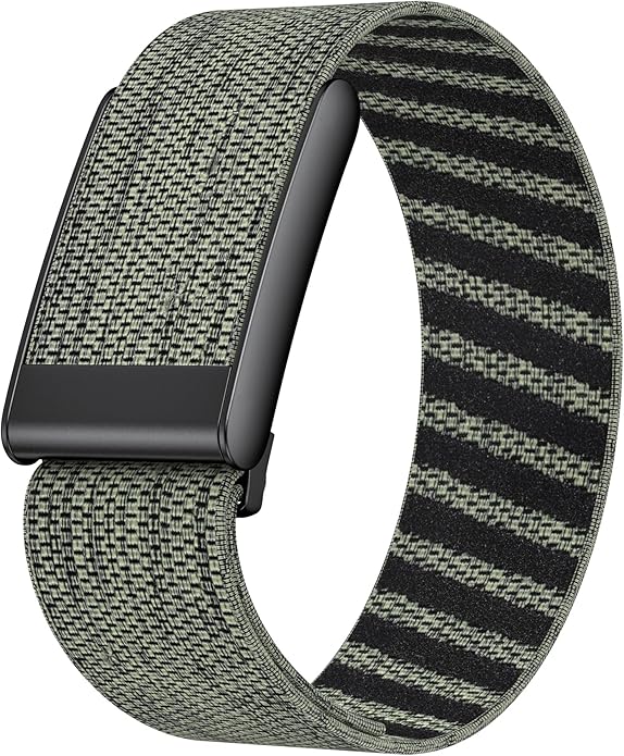 VeveXiao Stretchy Nylon Wristband Compatible with Whoop 5.0/Whoop MG Bands,Soft Stretchy Nylon Sports Loop Replacement Bands for Men Women, with Metal Frame Adjustable Connector