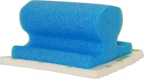 Mr. Clean Magic Eraser Sponge with Handle - Powerful Cleaning Tool in Blue