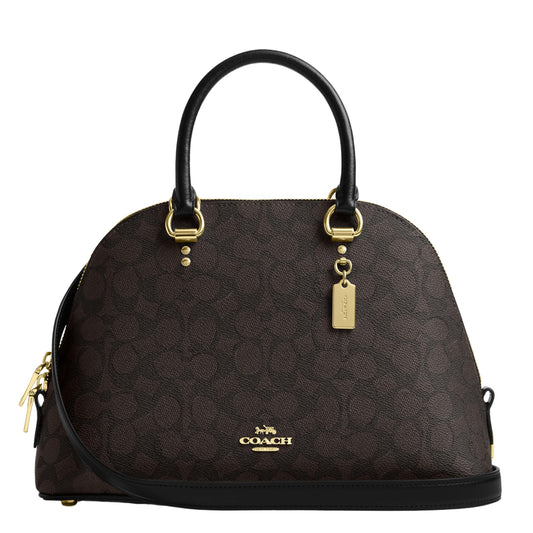 Coach Katy Satchel in Signature Canvas