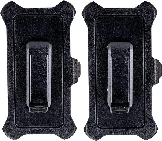 Cyapgtu 2 Pack 12, 12Pro (6.1) Replacement Belt Clip Holster for OtterBox Defender Series Case Apple iPhone iPhone