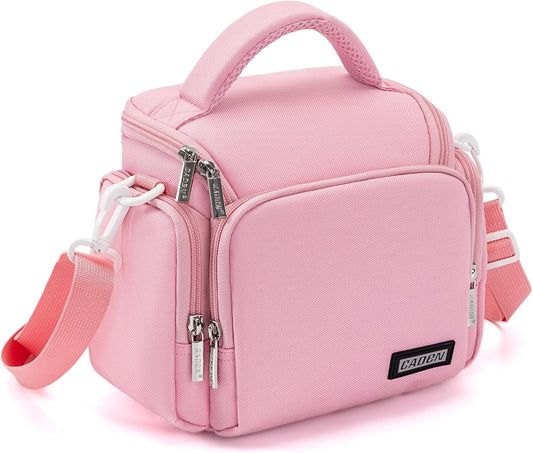 Waterproof(1.0 CADeN Compact Camera Shoulder Crossbody Bag Case Compatible for Nikon, Canon, Sony SLR/DSLR Mirrorless