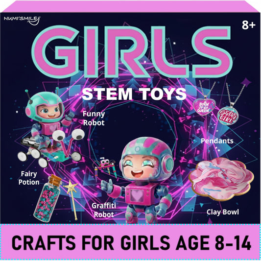 DIY Girls STEM Toys Arts and Crafts for Girls Ages 8-12-14 Teens, Best Kids Craft Kits & Fun Birthday Gift