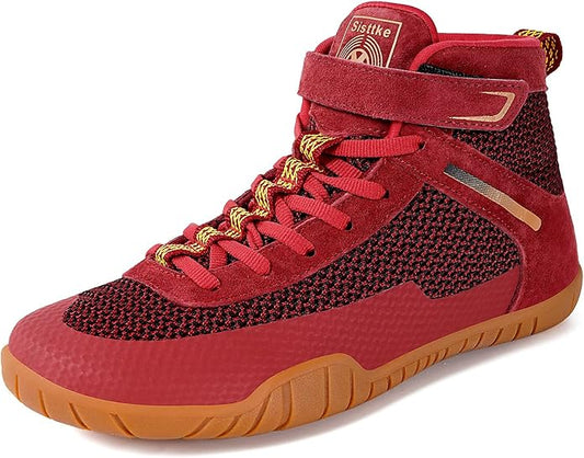 Womens Wrestling Shoes Boxing Shoes Zero Drop Sole