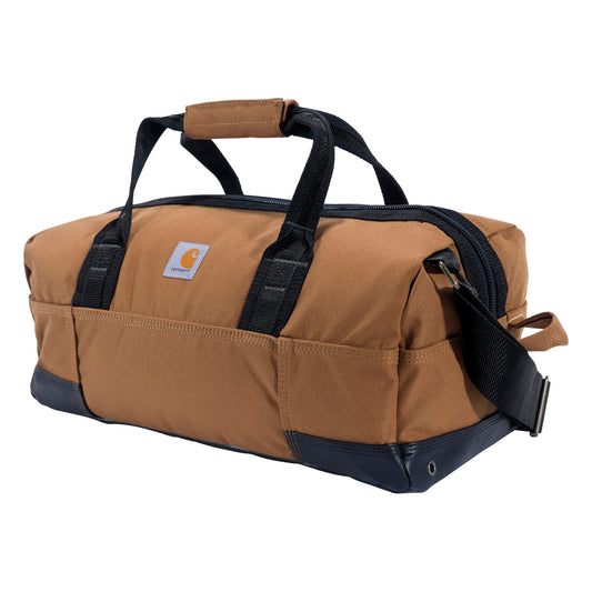 Carhartt Classic Duffels, Heavy-Duty Bag for Jobsite, Gym, & Travel, 35L, Carhartt Brown