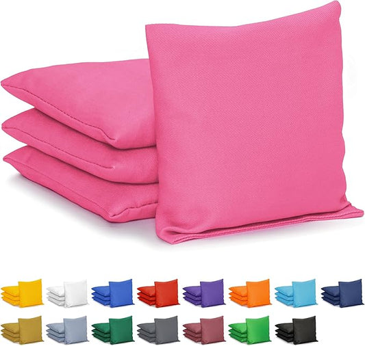 GoSports Classic Cornhole Bean Bags Set of 4-16 Colors Available - Regulation All Weather, Mix and Match
