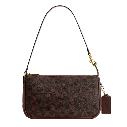 Coach Women's Plaza Bag In Signature Canvas Maple Maple One Size
