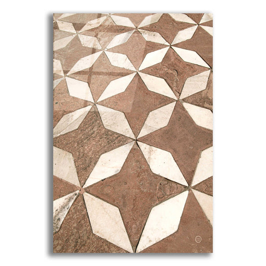 Epic Art 'Mosaic III' by Nathan Larson, Acrylic Glass Wall Art, 16"x24"