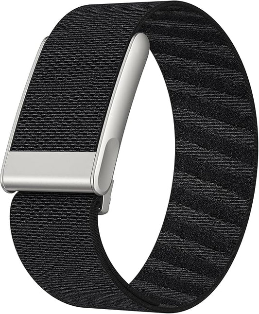 VeveXiao Stretchy Nylon Wristband Compatible with Whoop 5.0/Whoop MG Bands,Soft Stretchy Nylon Sports Loop Replacement Bands for Men Women, with Metal Frame Adjustable Connector