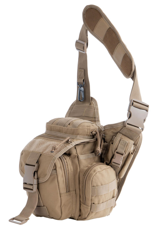 XMILPAX Tactical Sling Bag EDC Crossbody Pack Single Shoulder Backpack Messenger Bag for Outdoor & Urban Use 5L