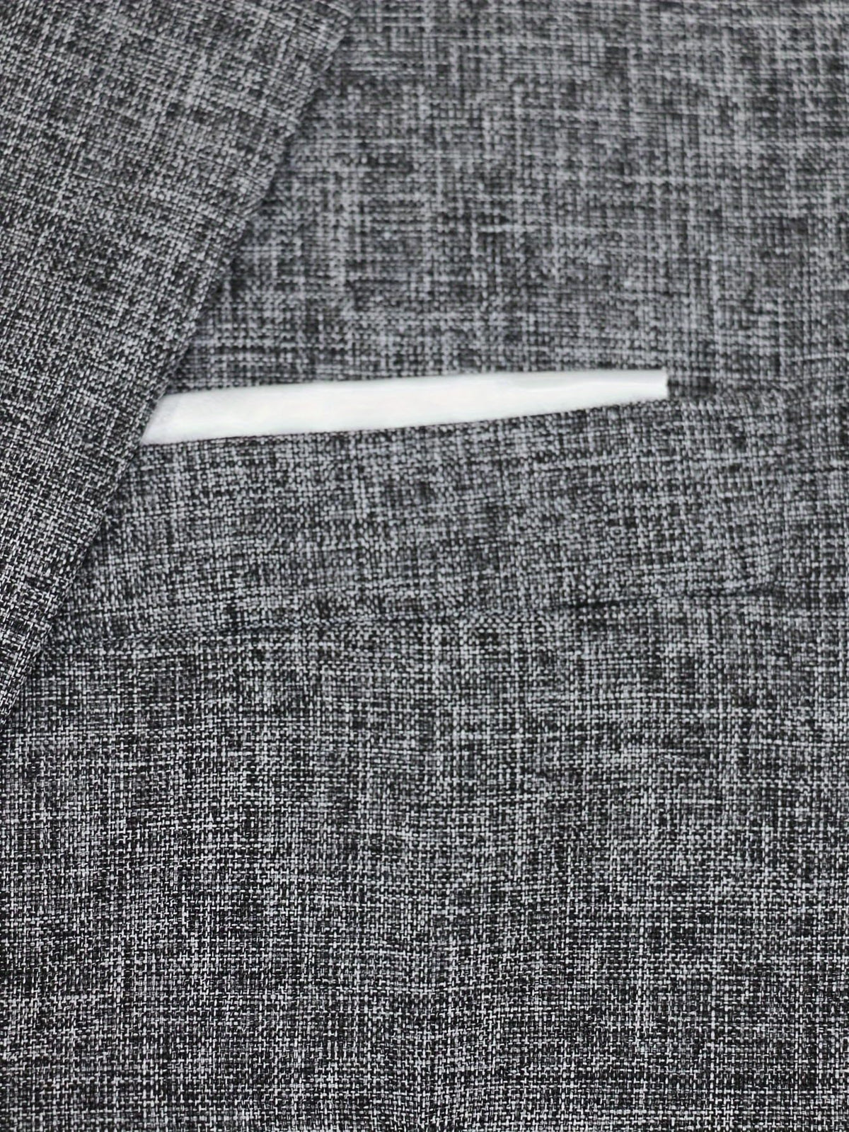 i · FineLong Men's Slim Fit Suit Jacket One Button Casual Lightweight Suit Daily Jacket Sport Coat Grey