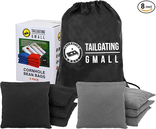 Cornhole Bags Set of 8 Regulation Professional Corn Hole Bean Bags Weather Resistant for Tossing Adults Yard Game