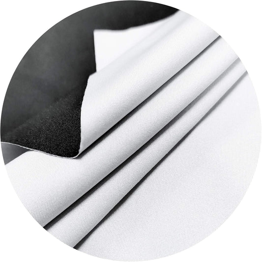 Yandood 59x105 inch 130 inch 16:9 4K Projector Screen DIY Elastic Polyester Material for Max Projection Screen