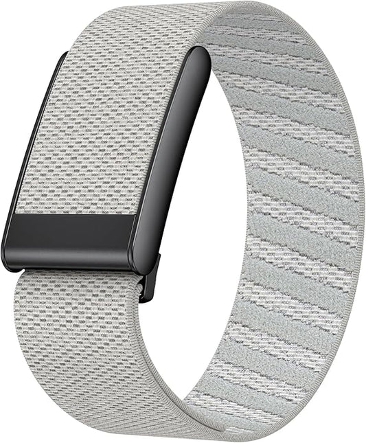 VeveXiao Stretchy Nylon Wristband Compatible with Whoop 5.0/Whoop MG Bands,Soft Stretchy Nylon Sports Loop Replacement Bands for Men Women, with Metal Frame Adjustable Connector