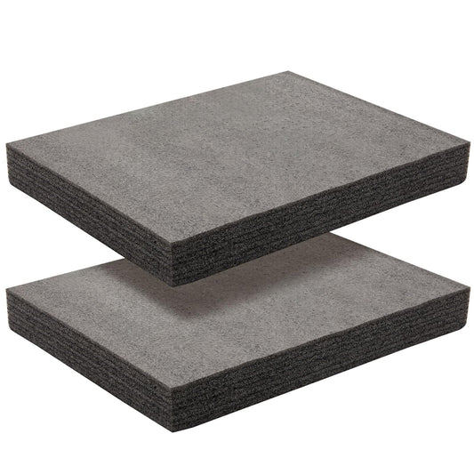 Okuna Outpost Polyethylene Foam Sheets - Customizable Foam Inserts for Cases - Polyethylene Pad Cushioning - Versatile Craft Sheets & Packing Padding - Pack of 2, 16 x 12 x 2 in