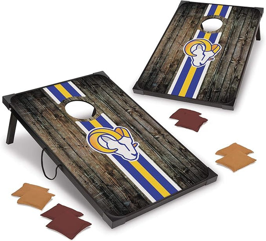 Wild Sports NFL 2' x 3' MDF Deluxe Cornhole Set - with Corners and Aprons