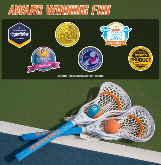 Mini Toss Lacrosse Sticks - Pool Games & Outdoor Beach Lacrosse Gifts - Best Beach Toys for Kids All Ages & Gifts for Teen Boys Ages 3 4 5 6 7 8 9 10 11 12 + Year Old Boys Toys Gift Ideas 2026