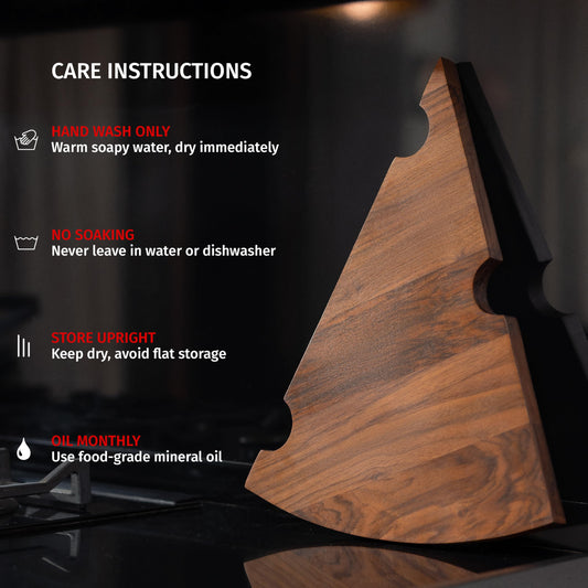 Walnut Cheese Board for Kitchen - Wooden Charcuterie Boards for Serving Food – Meat and Cheese Tray – Small Charcuterie Platter - House Warming Gifts New Home - Wedding Gifts – Tabla de Quesos