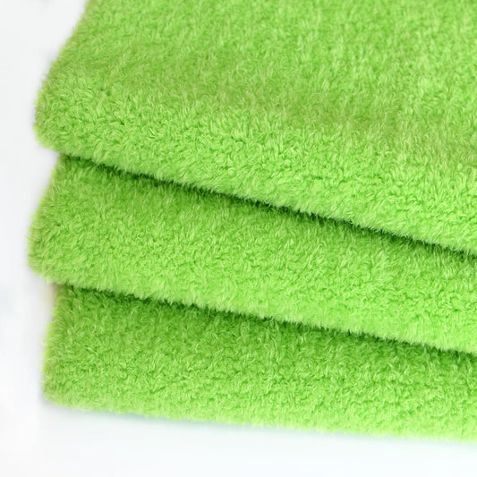 Surf turtle Faux Fur Fabric,Fluffy,Soft Craft Material for DIY Crafts,Rugs, Pillows,Projects, Sewing 36''x60'', Emerald Green