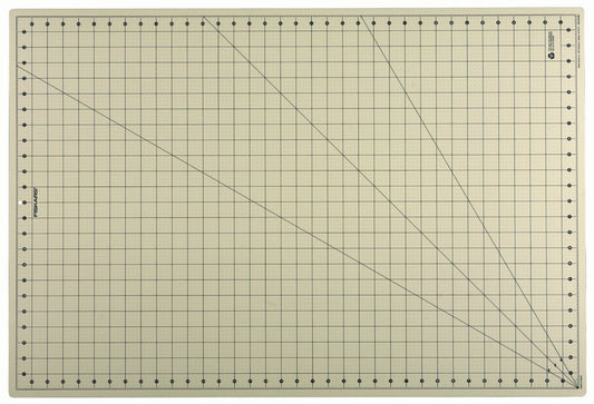 Fiskars Self Healing Eco Cutting Mat with Grid for Sewing, Quilting, and Crafts - 24" x 36” Grid