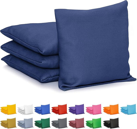 GoSports Classic Cornhole Bean Bags Set of 4-16 Colors Available - Regulation All Weather, Mix and Match