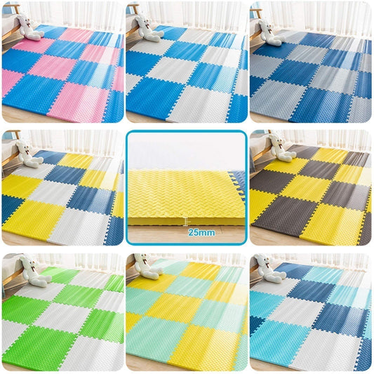 ALGFree Infant Crawling Mat EVA Soft Playmats Foam Puzzle Play Mat for Kids Childrens Toddler Living Rooms Yoga Gym Play Area Interlocking Floor Tiles, Free Combination