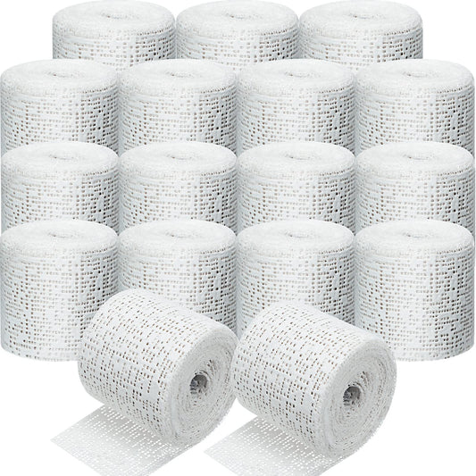 Treela Plaster Cloth Rolls Gauze Bandages Rolls Strips for Belly Casts, Scenery Molds, Mask Making, Art Projects, Body Casts, Craft Supplies(2 Inch x 59 Yard)