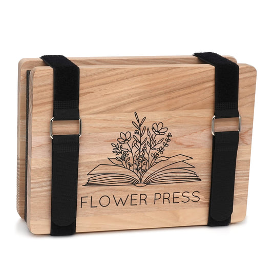 DICHA Microwave Flower Press Book- Plant and Leaf Press-Beginners Flower Press Kit Professional -6"X9" Flower Pressing Kit for Adults - Efficient,Simple Outdoor Activity Arts & Crafts