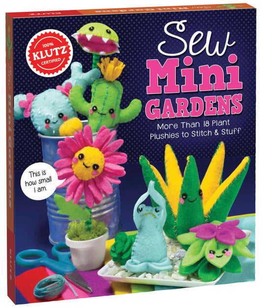 Sew Mini Gardens (Klutz Craft Kit) , 8" Length x 1.5" Width x 9" Height