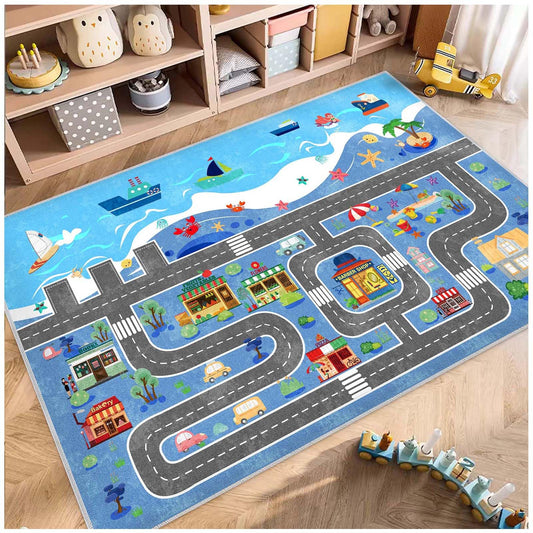 Fuzorise Living Room Rugs, Machine Washable Rug, Easy-to-Clean Rug.