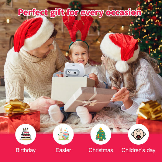 Drawing Robot for Kids with Camera Recognition, Montessori Educational Art Toy Kit with 100 Cards 12 Colorful Pens for Preschool Learning Activities,for 3 4 5 6 7 8 Year Old Boys Girls Birthday Party