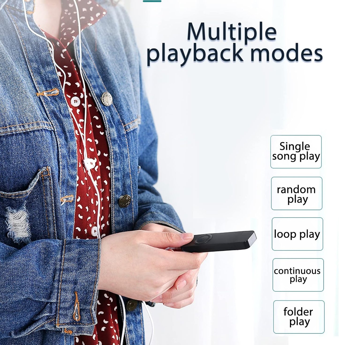 Diyeeni MP3 8GB Player Expandable Memory, Lossless Sound, Portable Music Player for OTG Support, Long Battery Life