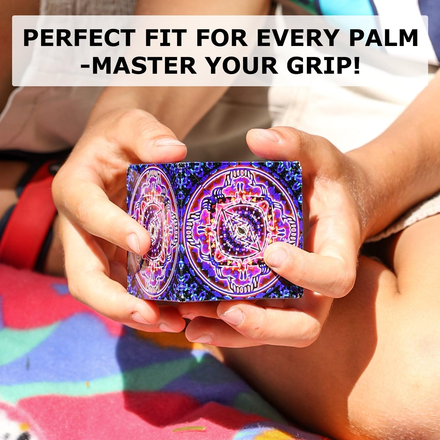 Shashibo Shape Shifting Box - Award-Winning STEM Fidget Toy with Ultra Strong Magnets - Puzzle Cube Transforms Into 100+ Shapes, Perfect Sensory Gift for Kids, Teens, and Adults (Mystic Ocean)