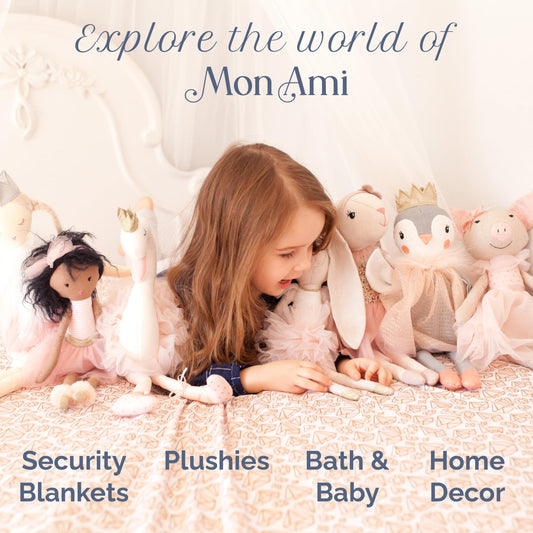MON AMI Designer Plush Poodle Dog Stuffed Animal– 13”, Fun Adorable Soft and Cuddly Stuffed Toy Gifts for Little Boys/Girls & Kids of All Ages