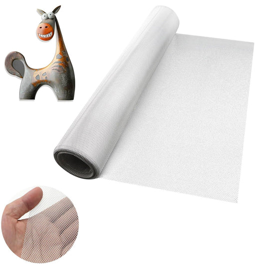 Terixe Aluminum Wire Mesh for Arts and Craft - Sculpting Mesh Roll 15.7 Inch by 16.4 Foot - Ideal for Sculpture Projects - Craft Wire Mesh for Crafts