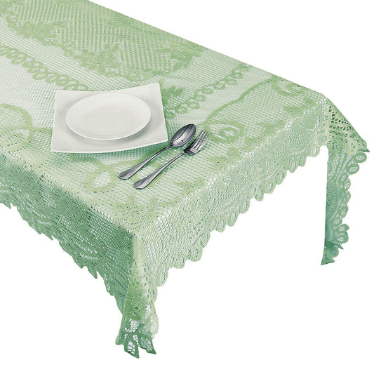 Rockcloud Tablecloth 60 x 103 Inch Rectangular Polyester Table Cloth for Wedding Party Banquet Decorations, Brown