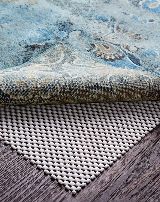 Veken Rug Pad Gripper - Non-Slip Thick Pads for Hardwood & Tile Floors | 4x5 Ft Anti-Skid Mat