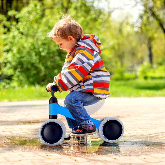 Bounce Master Baby Balance Bike for 6-24 Months, Perfect First Bike or Birthday Gift, Safe Riding Kids Toy for 1 Year Old Toddler, Children Walker