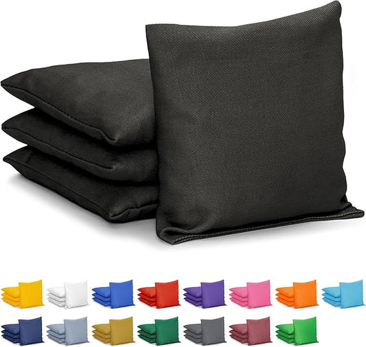 GoSports Classic Cornhole Bean Bags Set of 4-16 Colors Available - Regulation All Weather, Mix and Match