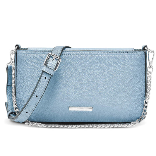 Goinsound Small Crossbody Bags for Women Cute cross body bag Leather Crossbody Handbags Crossbody Purse Blue