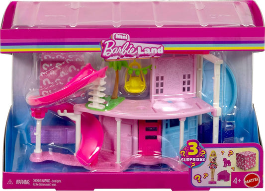 Barbie Mini Dollhouse - Dream House Playset for Girls Ages 4+ | Perfect for Imaginative Play