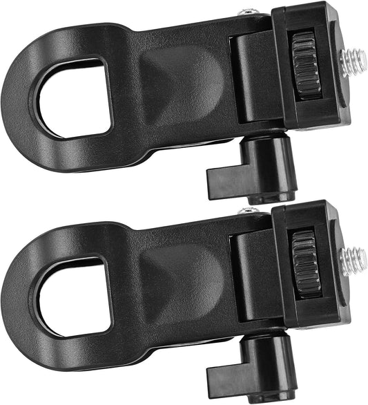 Yeebline 2 Pack 1/4 Monitor Camera Mount Clip, Monitor Camera Mount Clamp Selfie Light Ring Light Clip with Screw