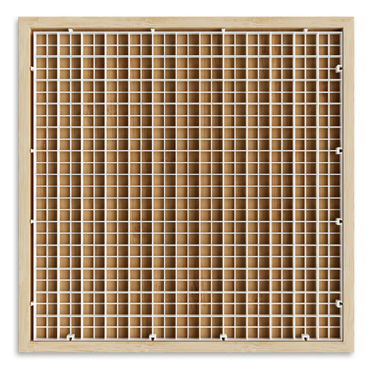 CAMATET 12"x12" Stained Glass Cutting Mat, 2 In 1 Bamboo Stain Cutting Board for Crafting, Stained Glass Tools and Supplies