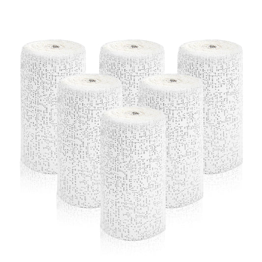TCAIRG 6 Pack Plaster Cloth Rolls for Belly Casting, Sculptures, Masks – Art Gauze Bandage Strips for Craft Molds (5 in x 106 in Each)