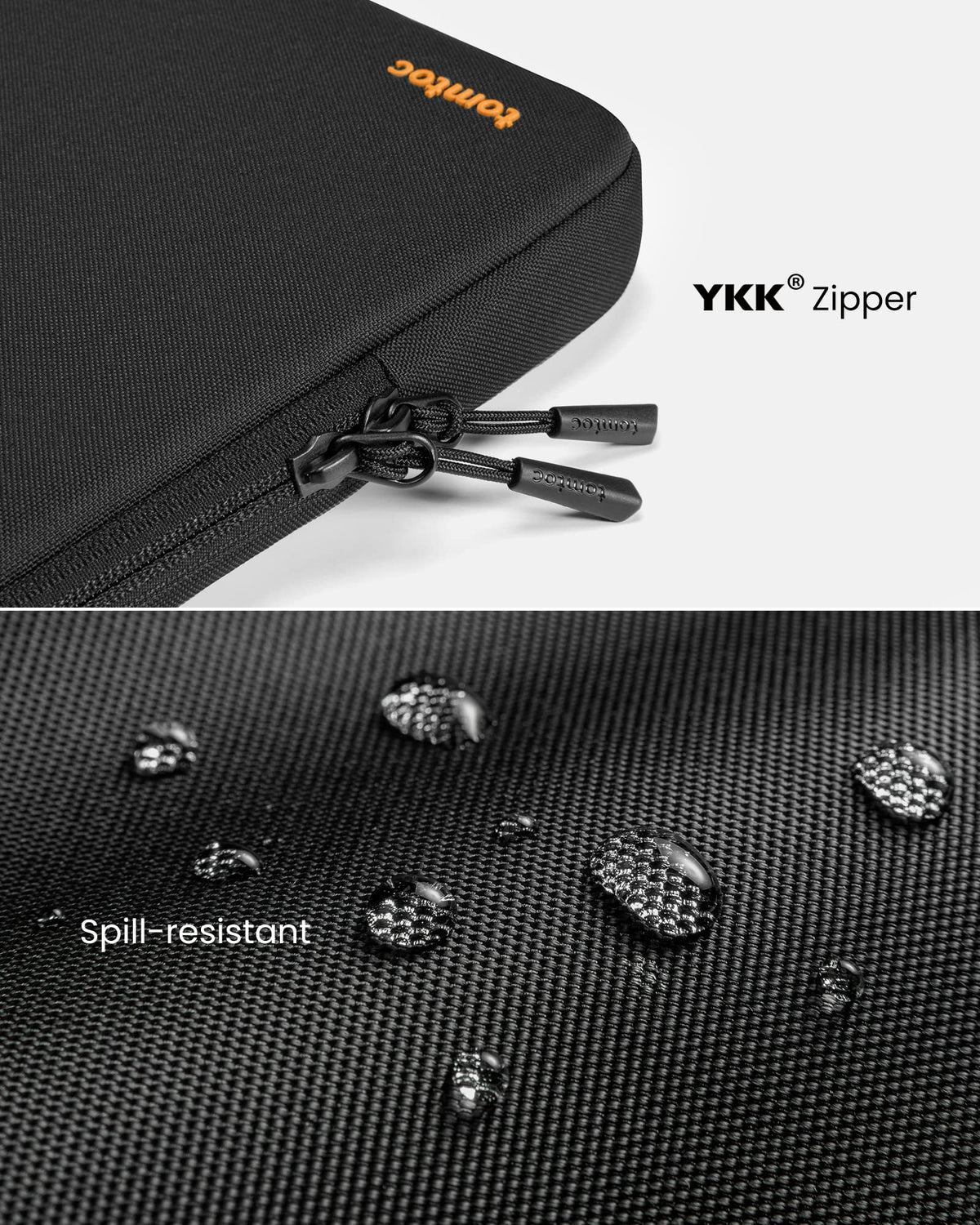 tomtoc 360° Protective Laptop Sleeve for 14-inch New MacBook Pro M5 Pro/Max (2026) A3426 A3427 A3434 M4/M3/M2/M1 A3112 A3401 A3185, Water-Resistant Laptop Case Fits Dell XPS 14 & 13.8" Surface Laptop